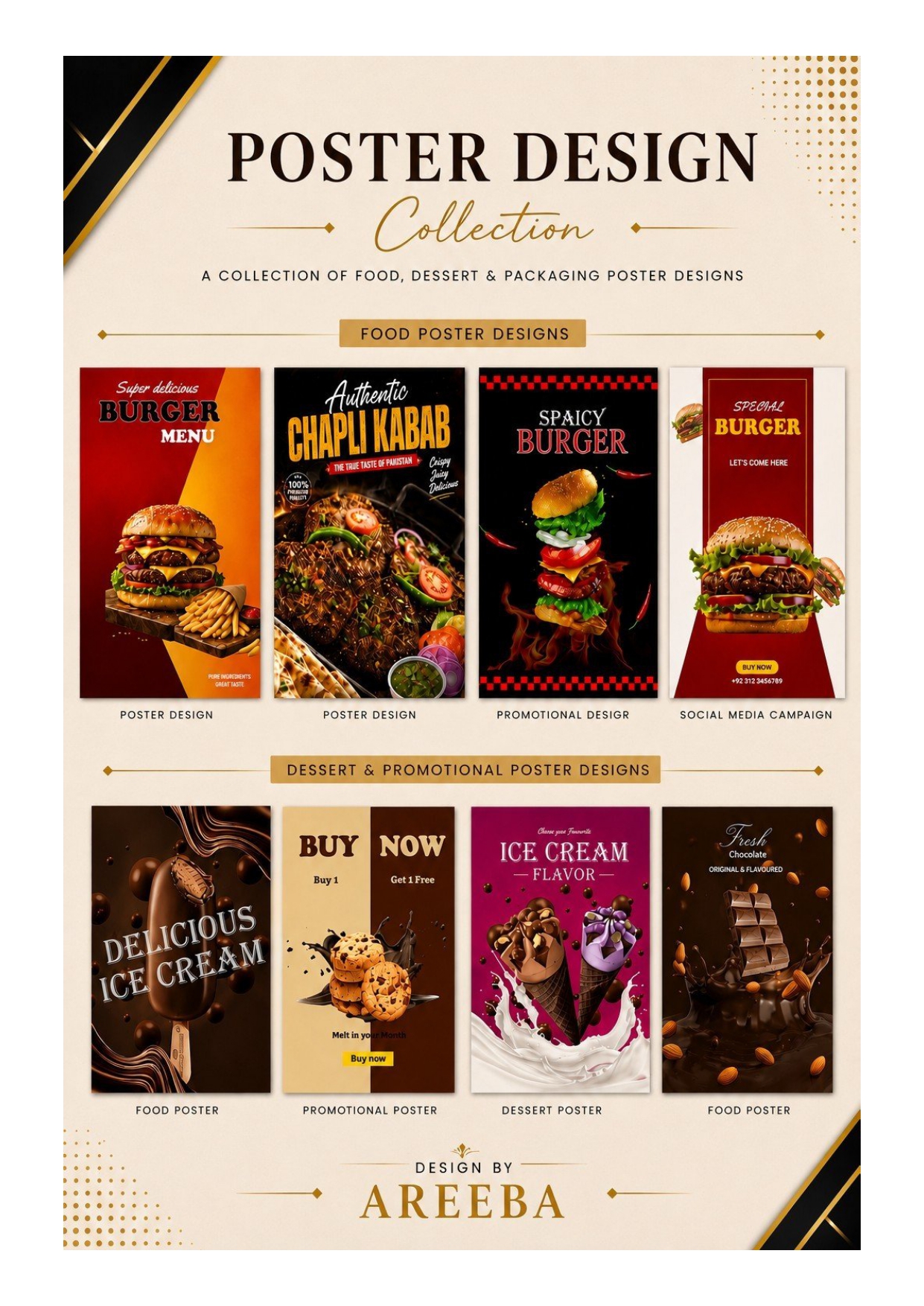 Food & Dessert Posters